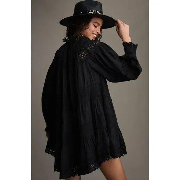 knit lace mock neck dress BANKS LACE UP MOCK NECK KNIT MINI DRESS